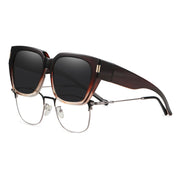 HAOLOTA Square Shapes Fit-Over Sunglasses SG0512