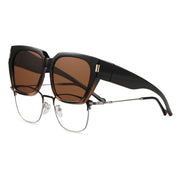HAOLOTA Square Shapes Fit-Over Sunglasses SG0512