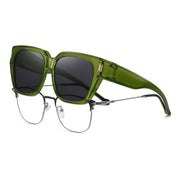 HAOLOTA Square Shapes Fit-Over Sunglasses SG0512
