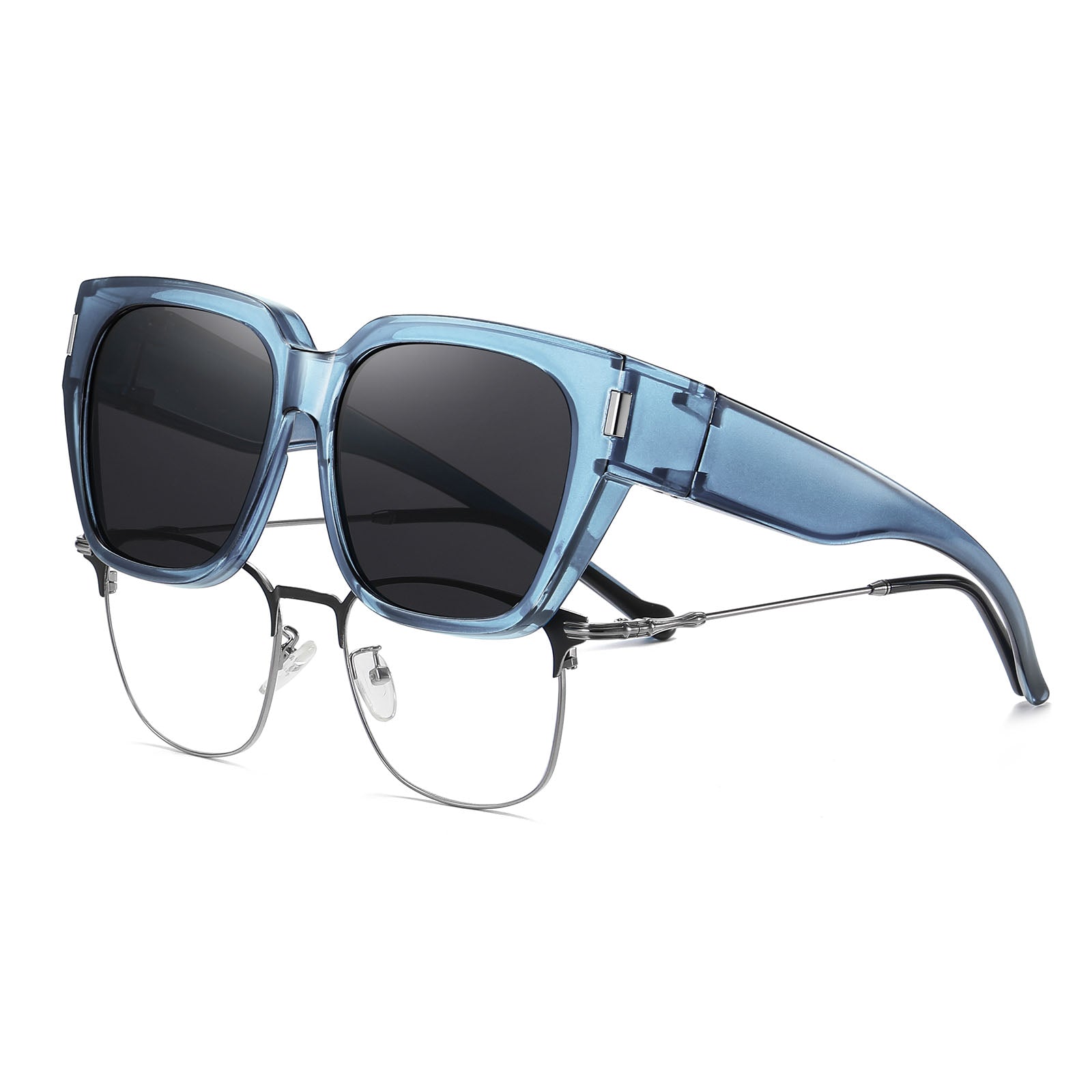HAOLOTA Square Shapes Fit-Over Sunglasses SG0512