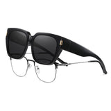 HAOLOTA Square Shapes Fit-Over Sunglasses SG0512