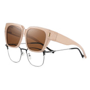 HAOLOTA Square Shapes Fit-Over Sunglasses SG0512