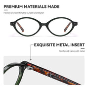 HAOLOTA Round Blue Light Blocking Glasses Women BG6101