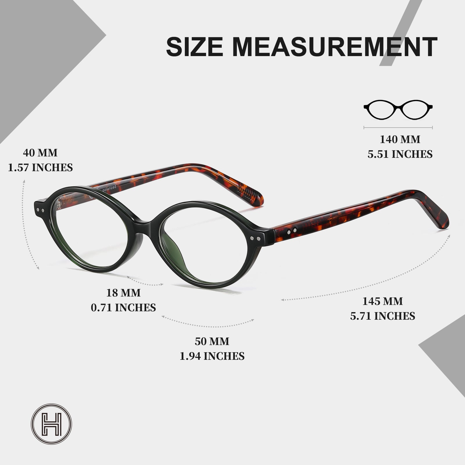 HAOLOTA Round Blue Light Blocking Glasses Women BG6101