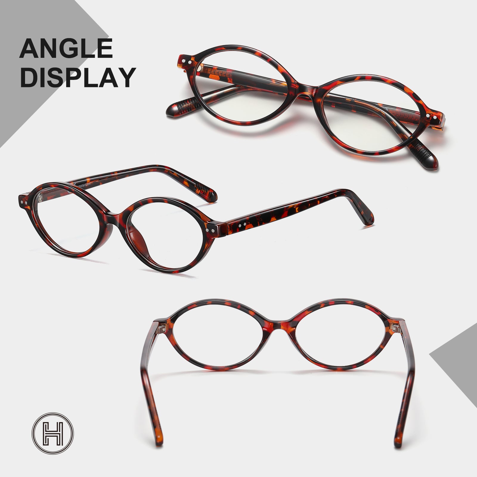 HAOLOTA Round Blue Light Blocking Glasses Women BG6101