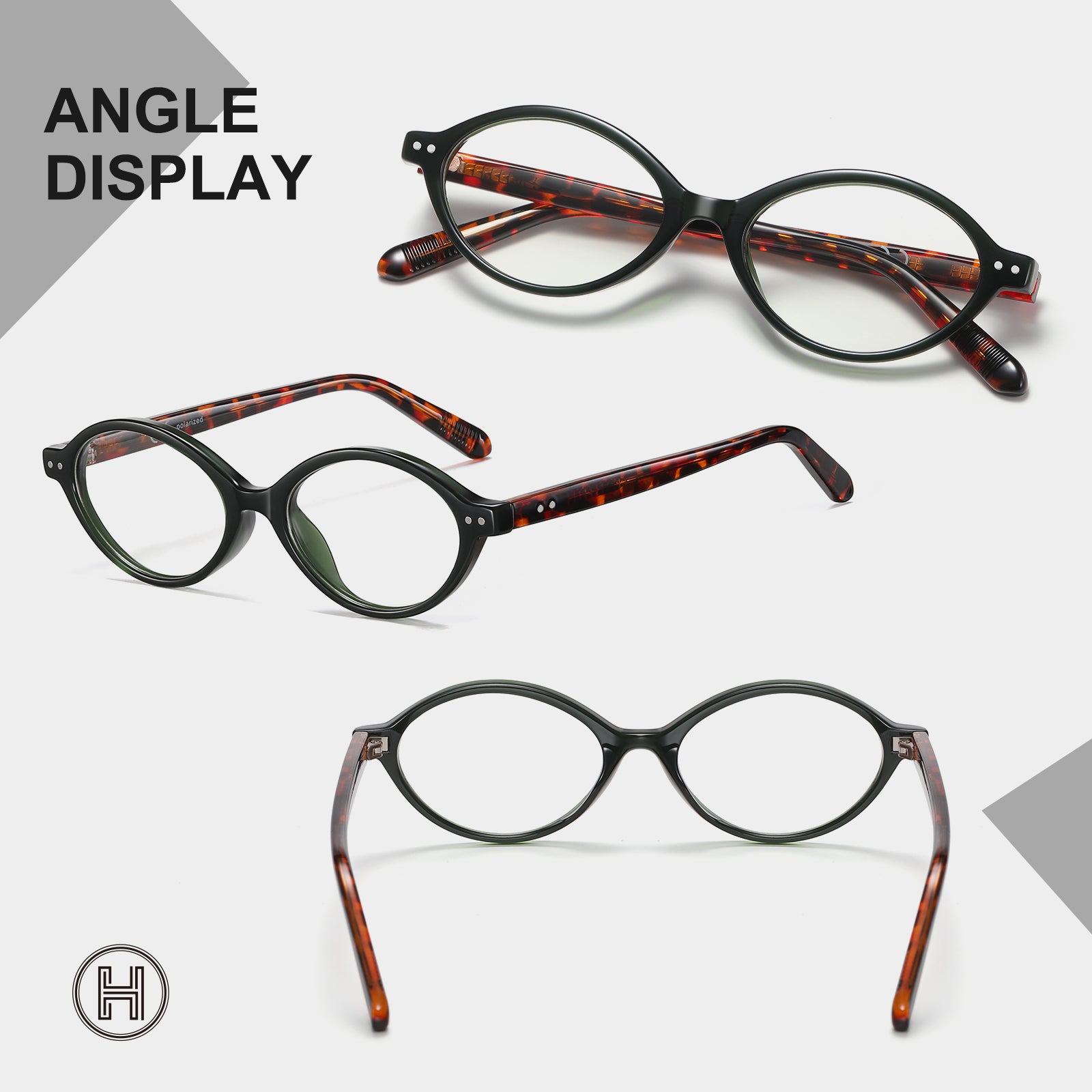 HAOLOTA Round Blue Light Blocking Glasses Women BG6101