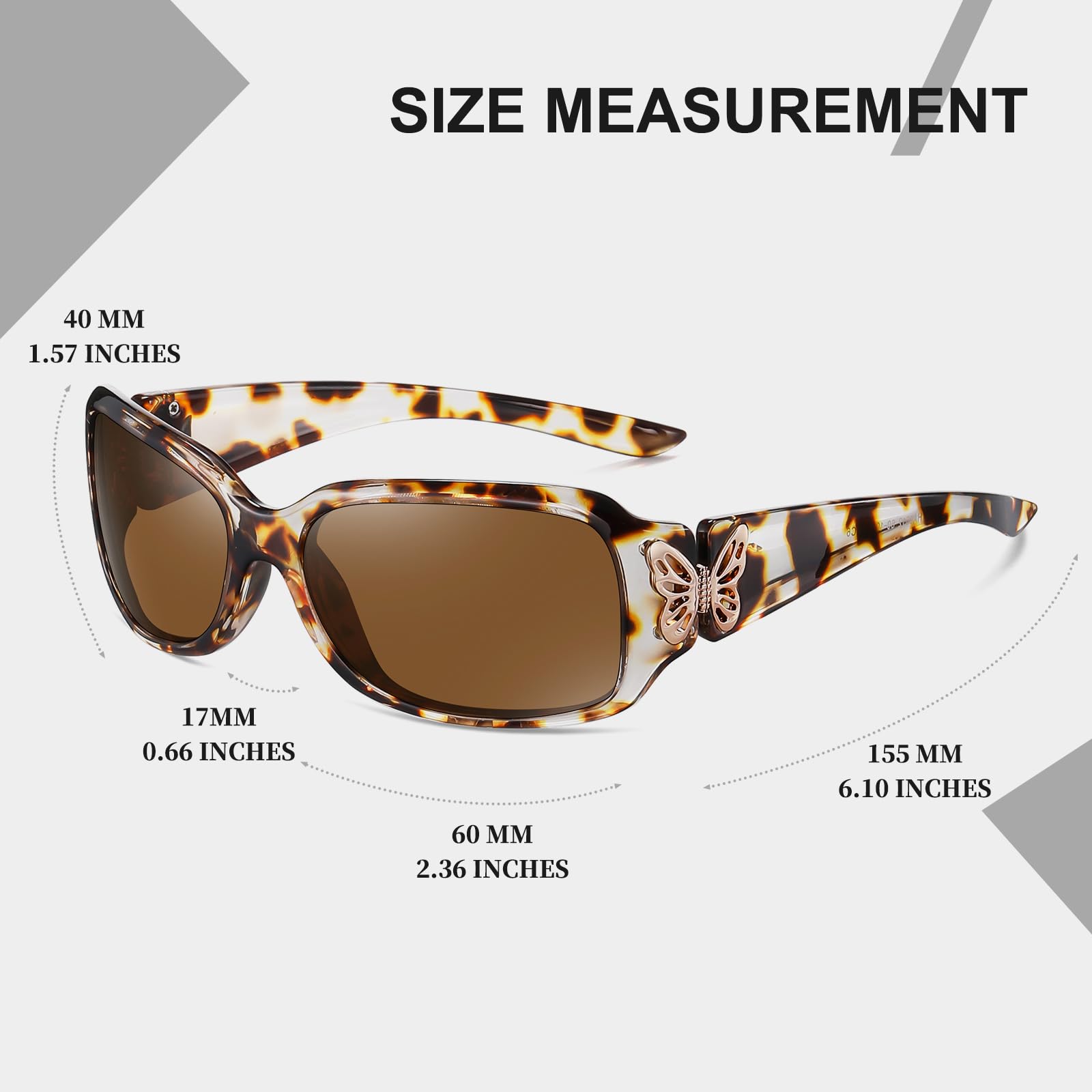 HAOLOTA Butterfly Design Sunglasses Women SG0012