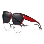 HAOLOTA Square Shapes Fit-Over Sunglasses SG0512