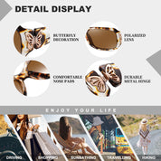 HAOLOTA Butterfly Design Sunglasses Women SG0012