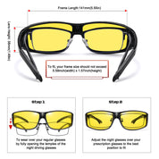 HAOLOTA Night Driving Over Glasses Men Women NV0311