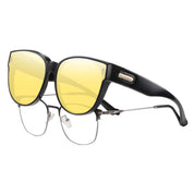 HAOLOTA Cat Eye Night Driving Over Glasses Women NV0189