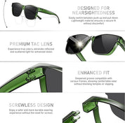 HAOLOTA Square Oversized Over Sunglasses Men SG0174L