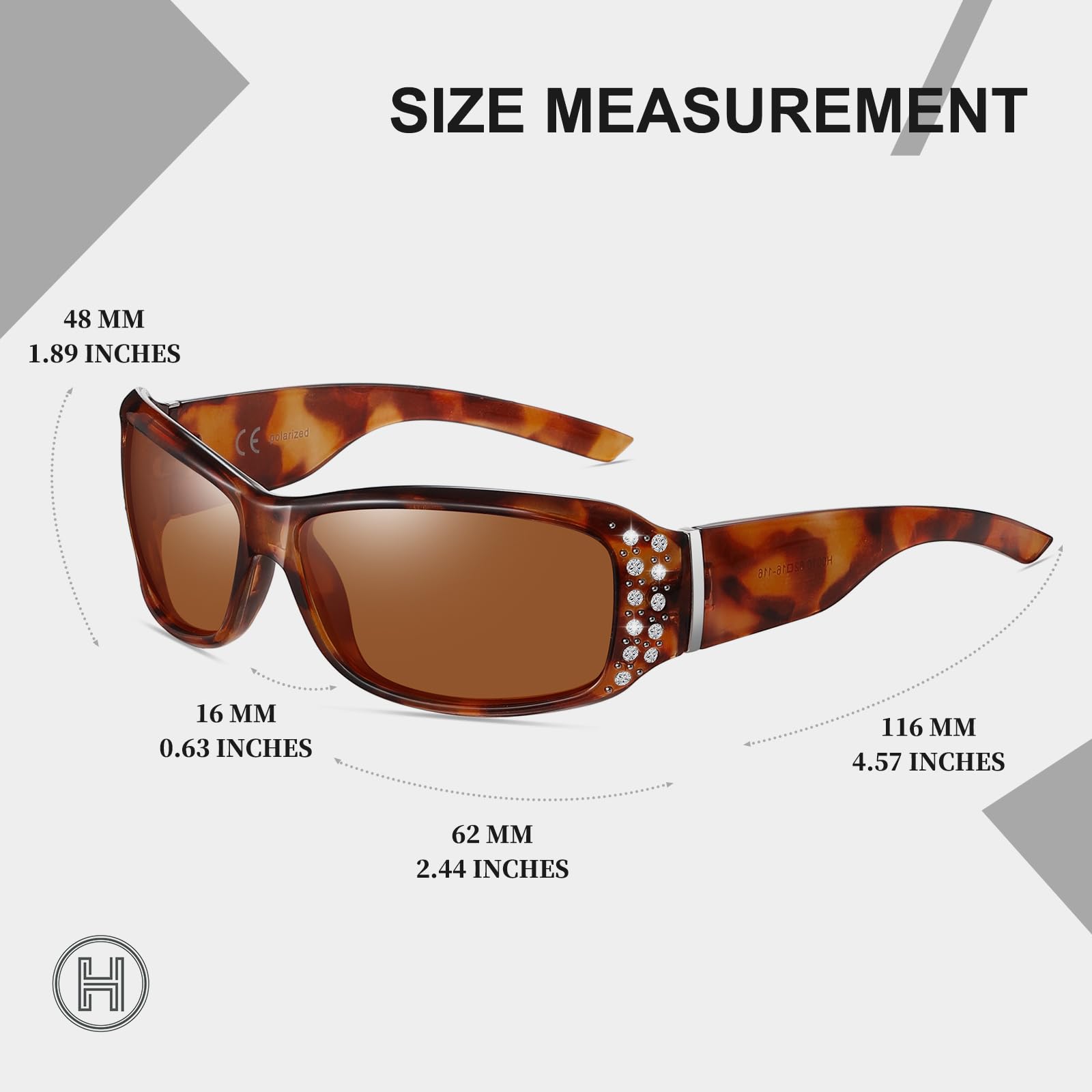 HAOLOTA Rhinestone Sunglasses Women SG0010