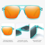 HAOLOTA Retro Aviator Sunglasses Women Men SG3483