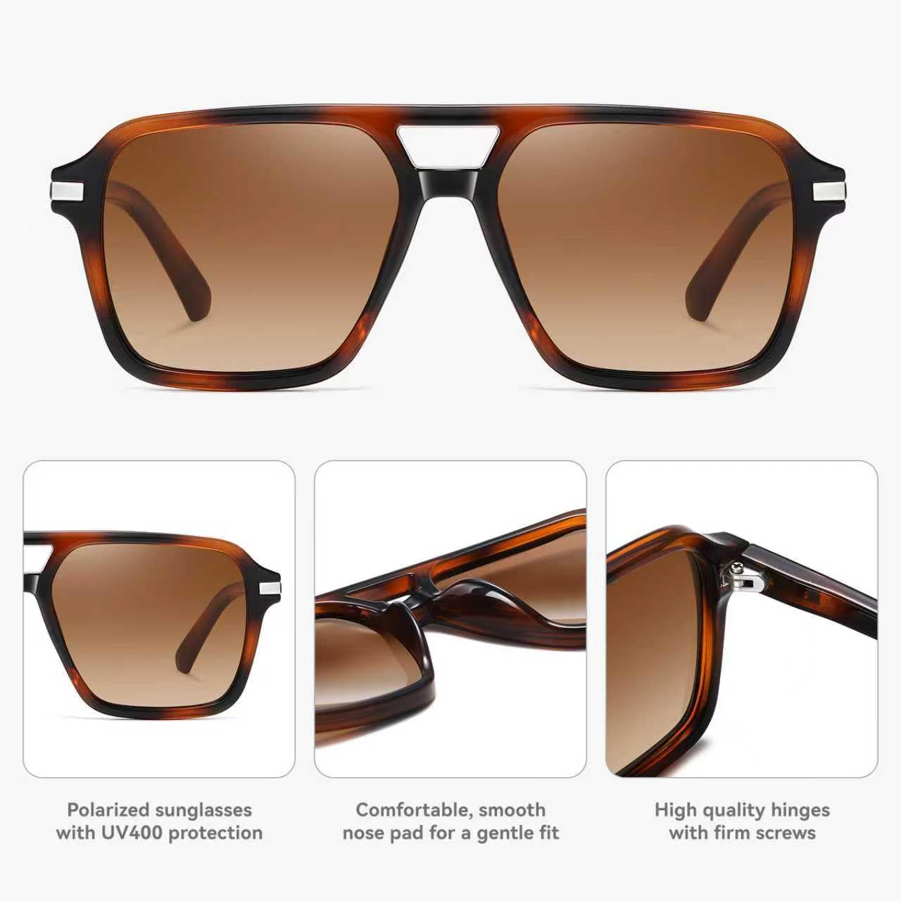 HAOLOTA Retro Aviator Sunglasses Women Men SG3483