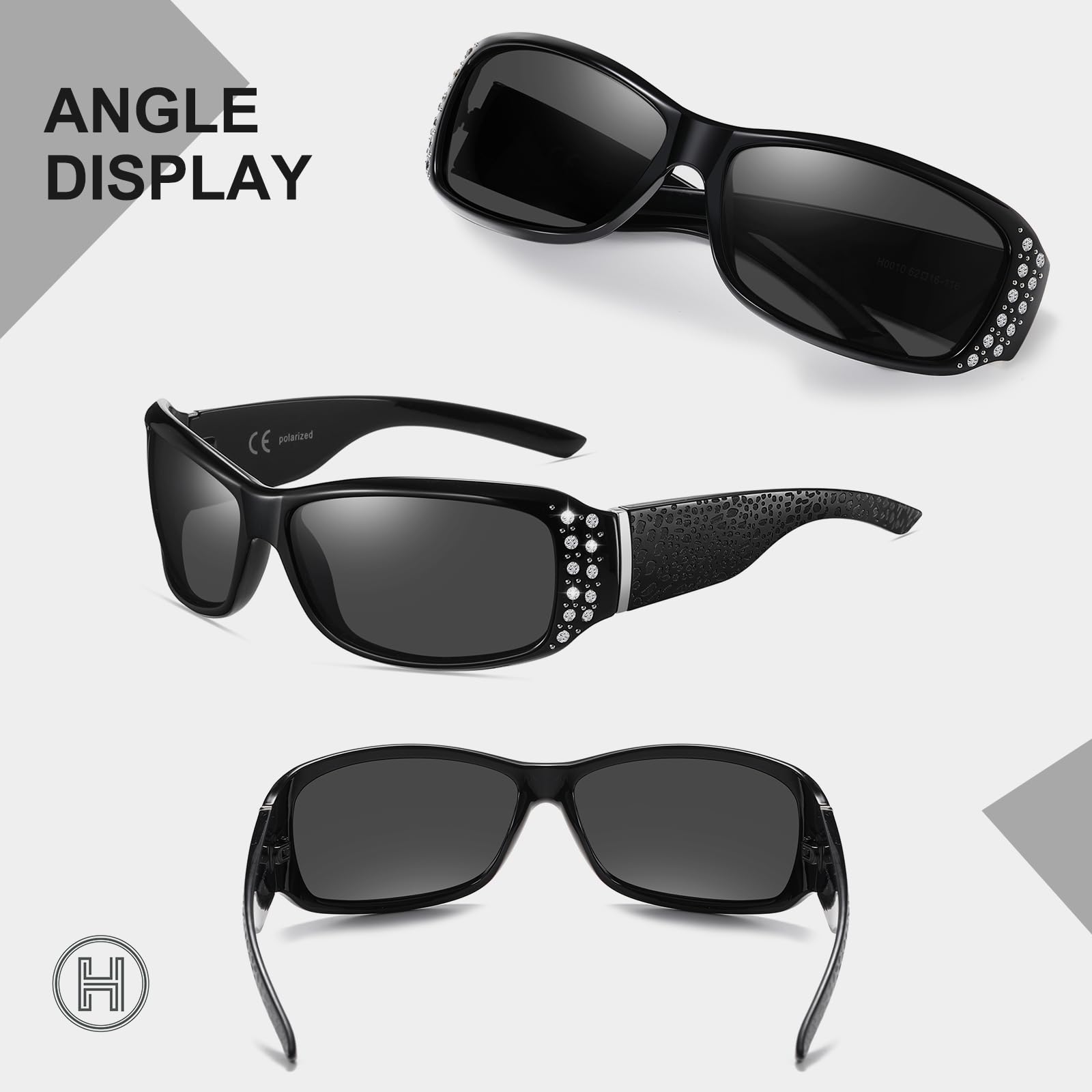 HAOLOTA Rhinestone Sunglasses Women SG0010