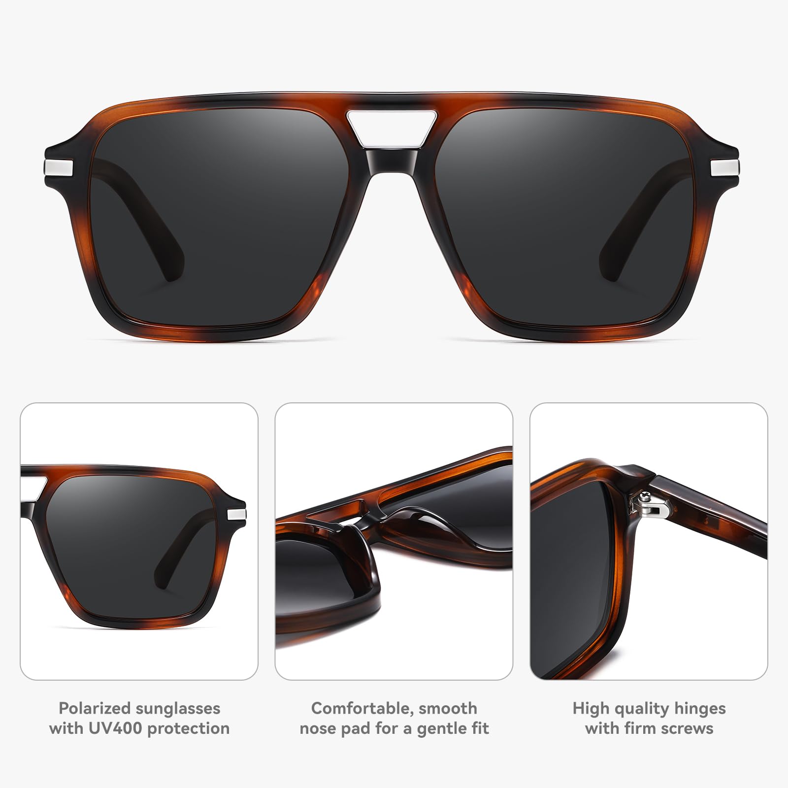 HAOLOTA Retro Aviator Sunglasses Women Men SG3483