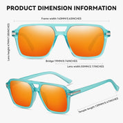 HAOLOTA Retro Aviator Sunglasses Women Men SG3483