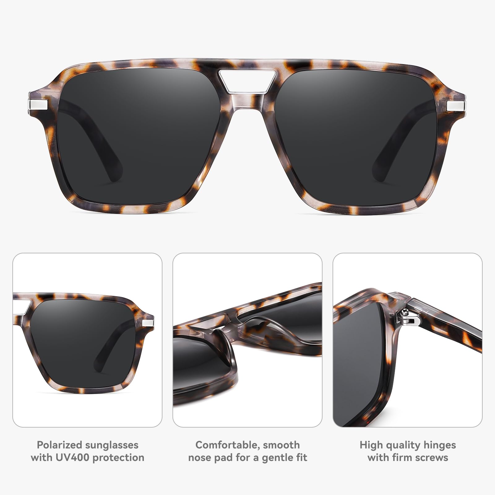 HAOLOTA Retro Aviator Sunglasses Women Men SG3483