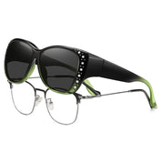 HAOLOTA Rhinestone Fit Over Sunglasses Women SG0107