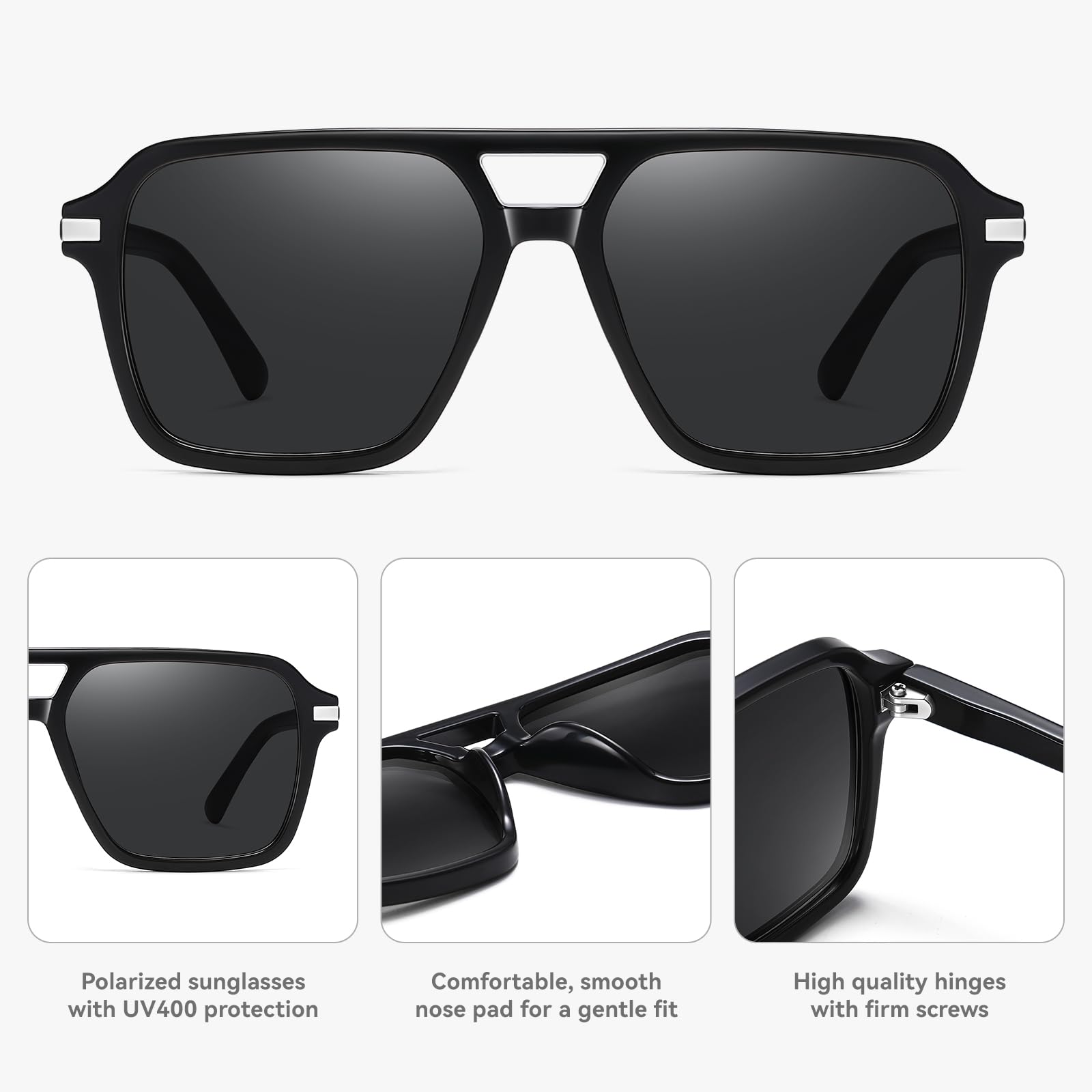 HAOLOTA Retro Aviator Sunglasses Women Men SG3483