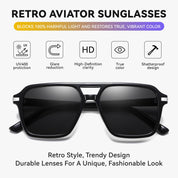 HAOLOTA Retro Aviator Sunglasses Women Men SG3483