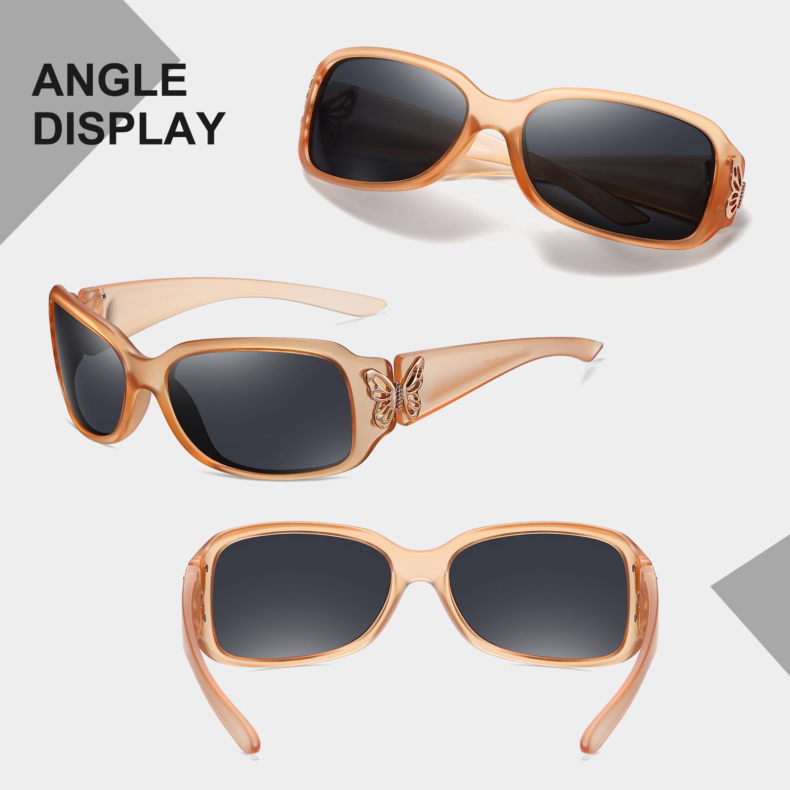 HAOLOTA Butterfly Design Sunglasses Women SG0012