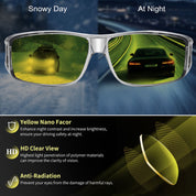 HAOLOTA Night Driving Over Glasses Men Women NV0311