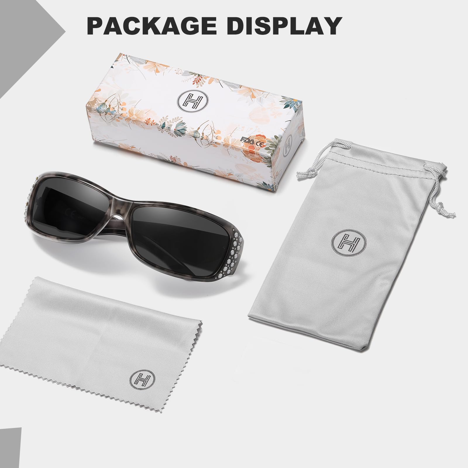 HAOLOTA Rhinestone Sunglasses Women SG0010
