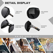 HAOLOTA Oversized Sunglasses Womens SG9402