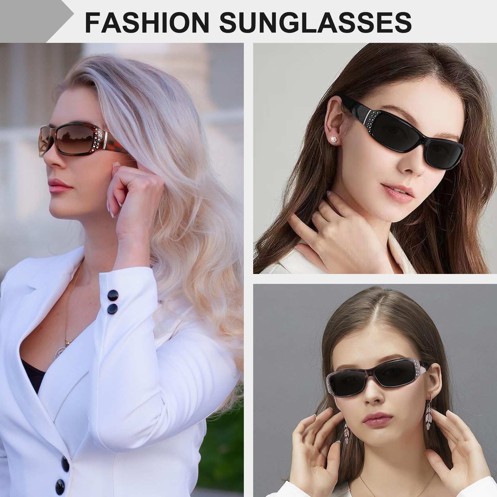HAOLOTA Rhinestone Sunglasses Women SG0010
