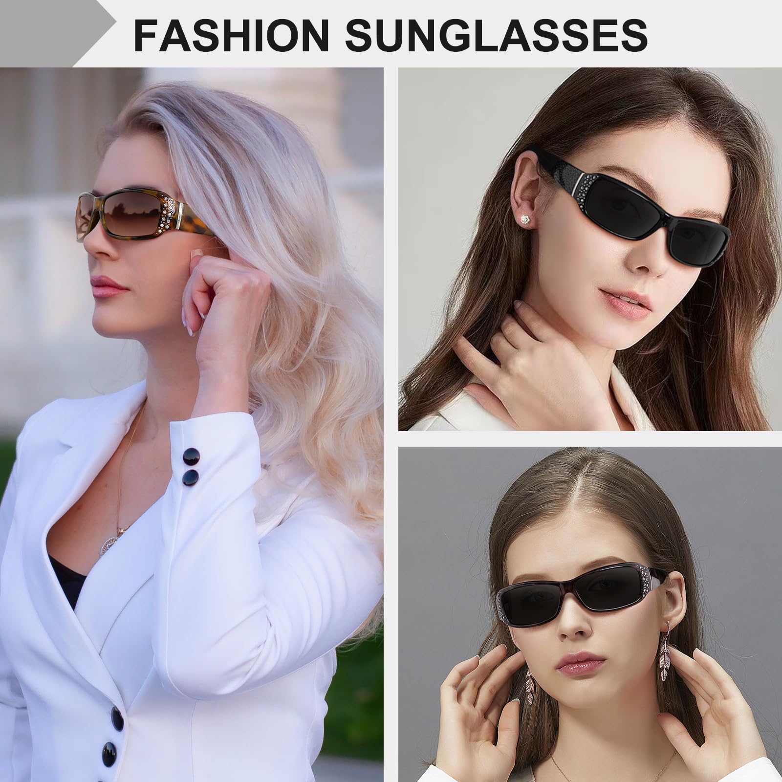 HAOLOTA Rhinestone Sunglasses Women SG0010