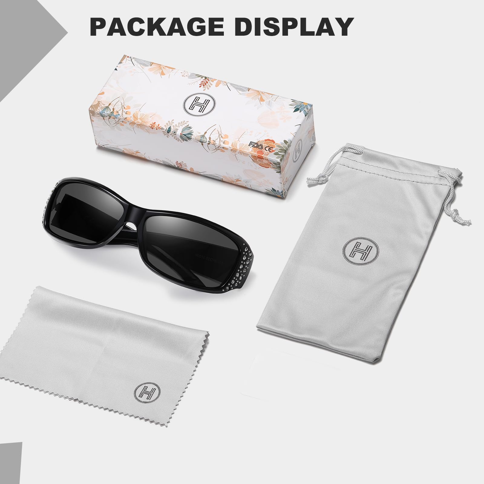 HAOLOTA Rhinestone Sunglasses Women SG0010