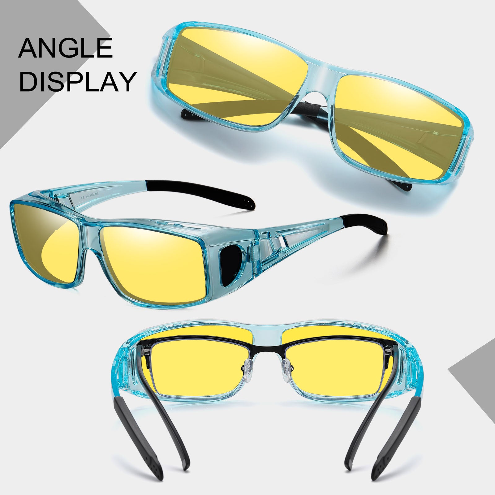 HAOLOTA Night Driving Over Glasses Men Women NV0311
