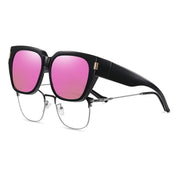HAOLOTA Square Shapes Fit-Over Sunglasses SG0512