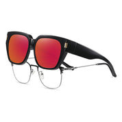 HAOLOTA Square Shapes Fit-Over Sunglasses SG0512