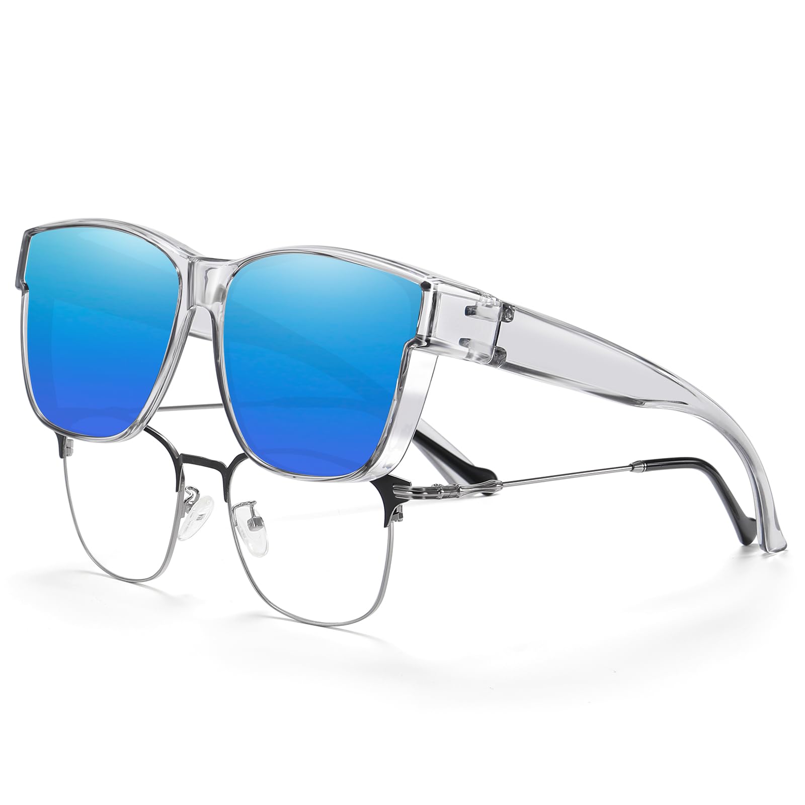 HAOLOTA Square Oversized Over Sunglasses Men SG0174L