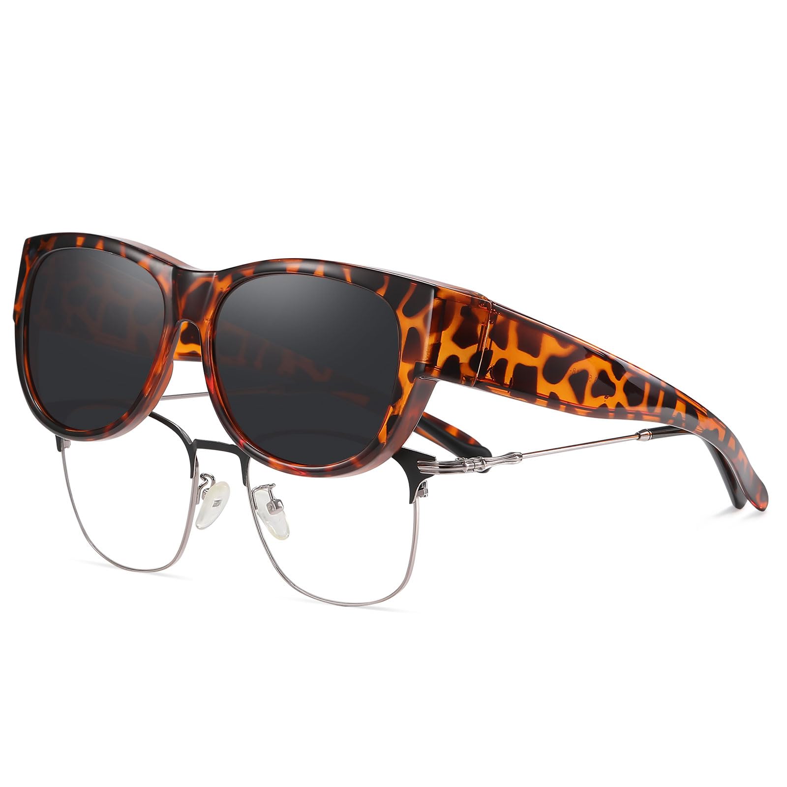 HAOLOTA Cat Eye Sunglasses Over Glasses Women SG0173