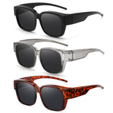 HAOLOTA 3pcs Polarized Over Sunglasses Men Women SG1824-3P