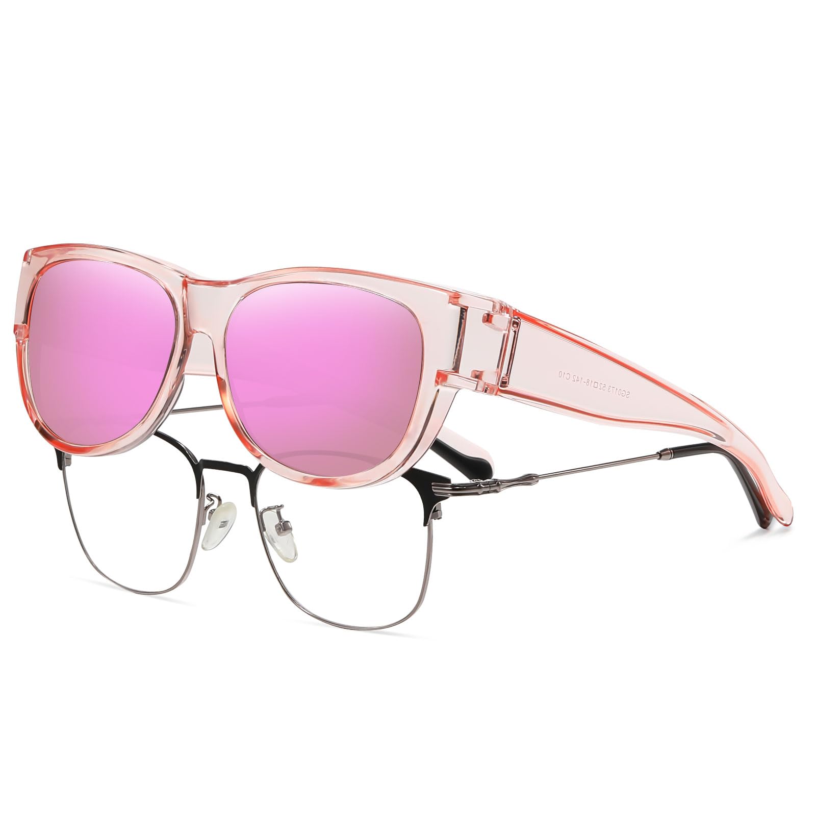 HAOLOTA Cat Eye Sunglasses Over Glasses Women SG0173