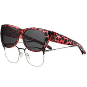 HAOLOTA Cat Eye Sunglasses Over Glasses Women SG0173