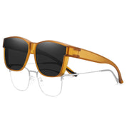 HAOLOTA Square Oversized Over Sunglasses Men SG0174L