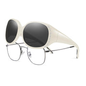 HAOLOTA Rhinestone Fit Over Sunglasses Women SG0108