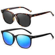 HAOLOTA 2pcs Classic Round Sunglasses Women SG8081-2P