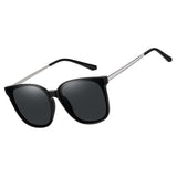 HAOLOTA Metal Frame Cat Eye Sunglasses Women SG1066