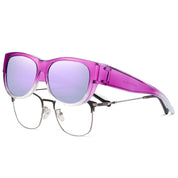 HAOLOTA Cat Eye Sunglasses Over Glasses Women SG0173