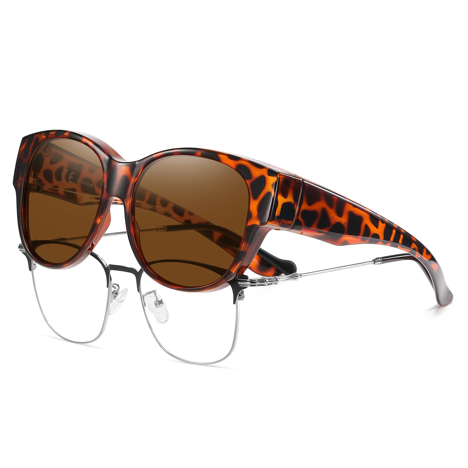 HAOLOTA Cat Eye Sunglasses Over Glasses SG0179