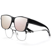 HAOLOTA Square Shades Fit-Over Sunglasses Men SG0174M