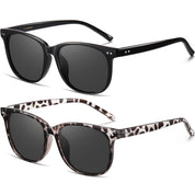 HAOLOTA 2pcs Classic Round Sunglasses Women SG8081-2P