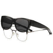 HAOLOTA Cat Eye Sunglasses Over Glasses Women SG0173